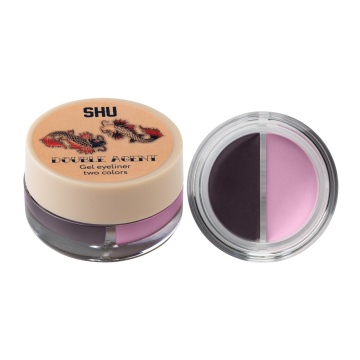 Creion dublu cu gel in 2 culori pentru conturul ochilor SHU 14 LAir-Valander si Grey [2017]