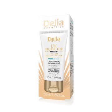 Crema antirid cu protectie UV SPF50 Delia, 50 ml [6105] - Img 2
