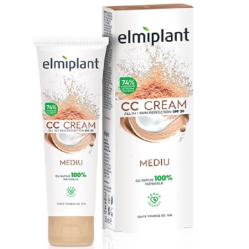 Crema ten coloranta medie Elmiplant Skin Moisture Cc, 50 ml [9025]