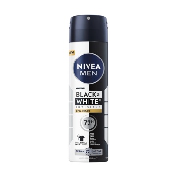 Deodorant spray pentru barbati Nivea Men Black & White Epic Night 150 ml [0099]