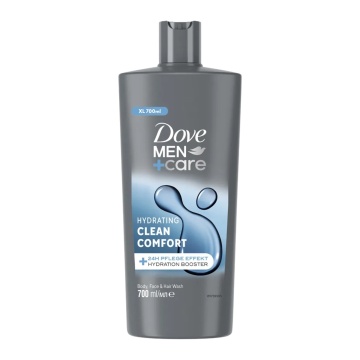Gel de dus Dove Clean Comfort pentru barbati, 700 ml [5231]