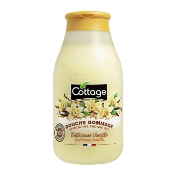 Gel de dus scrub corp cu aroma de vanilie Cottage, 270 ml [9811]