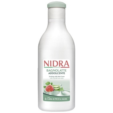 Gel de dus si spuma de baie Nidra cu lapte de smochine si aloe calmant, 750 ml [6356]