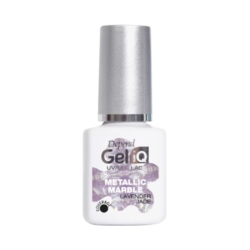 Gel de unghii IQ UV Led Effects Metallic Marble Lavender Jade Depend, 5 ml