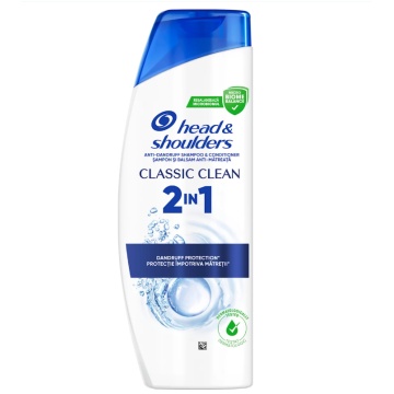 Head&Shoulders Șampon și balsam 2in1 Classic clean, 330 ml [9799]