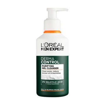 Loreal Expert Gel Curatare Derma Control pentru barbati, 260 ml [2637]