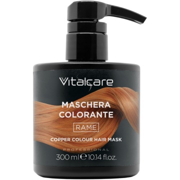 Masca de colorare semipermanentă fără amoniac Vitalcare Cupru, 300 ml [7599] - Img 3