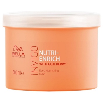 Masca intens nutritiva Invigo Nutri-Enrich pentru par uscat, 500 ml, Wella Professionals - Img 8