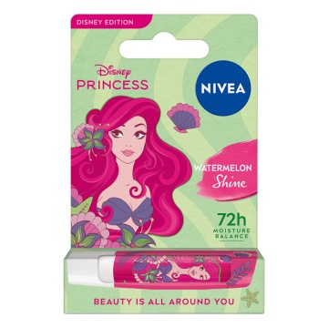 NIVEA Balsam de buze Ariel Watermelon Shine - Ediție Limitată Disney 4.8G [4356]
