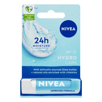 NIVEA Balsam de buze HYDRO CARE SPF15 4.8gr [2984]