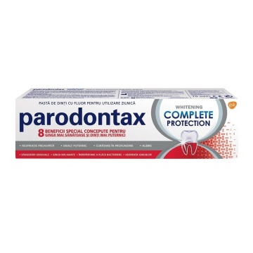 Pasta de dinti Parodontax Complete Protective White, 75 ml [8366/0305]