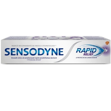 Pasta de dinti Sensodyne Rapid Relief, 75 ml [2212/7368]