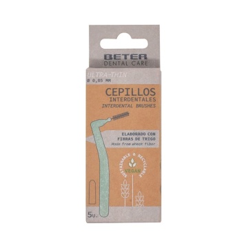Periute de dinti interdentare Beter Vegan 0,5 mm, 5 bucati [10229] - Img 4