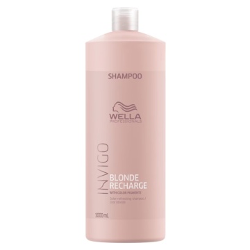 Sampon cu pigment violet Invigo Blonde Recharge pentru neutralizarea tonurilor de galben, 1000 ml, Wella Professionals - Img 9