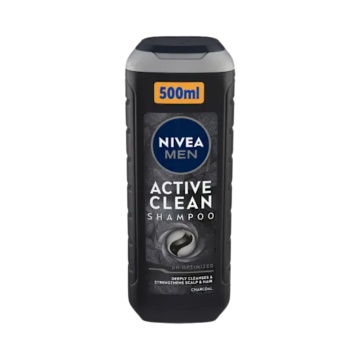 Sampon pentru barbati Active Clean Nivea Men, 500 ml [9073]