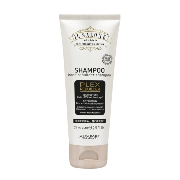 Sampon pentru par decolorat, vopsit si tratat Il Salone Plex Rebuilder, 75 ml [9595]