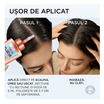 Serum Growth Booster impotriva caderii parului, 8% Complex Aminexil, Elseve, 102 ml [8367] - Img 3