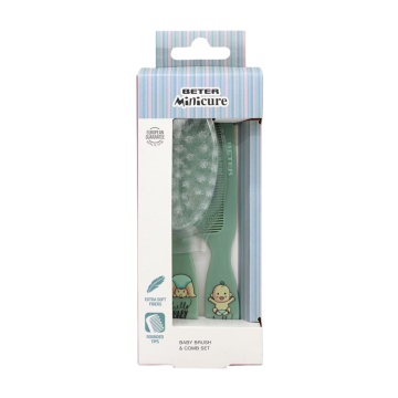 Set cadou bebelusi cu perie si pieptene pentru par Beter Minicure Baby [0810] - Img 2