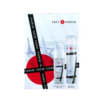 Set cadou Pret-A-Porter cu deodorant natural spray 75 ml si deodorant 200 ml XS25 [7002]