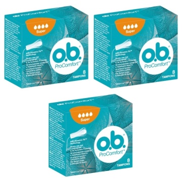 Tampoane OB Procomfort Super 2 + 1Gr, x8