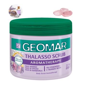Tratament corporal scrub Aromatherapy Geomar Thalasso, 600 g [2716] - Img 2