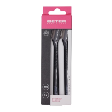 Trimmer pentru sprancene Beter, set cu 3 bucati [0068]