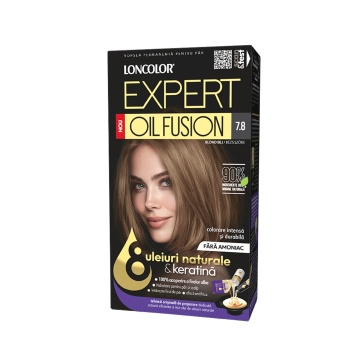 Vopsea de par duo Loncolor Expert Oil Fusion 7,8 Blond bej