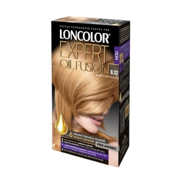 Vopsea de par Loncolor Expert Oil Fusion 8,32 Blond Auriu Deschis