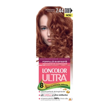 Vopsea de par Loncolor Ultra 7,44 Aramiu Intens