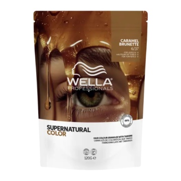 Vopsea de par permanenta cu taninuri Wella Supernatural, nuanta 6/37, 120 g