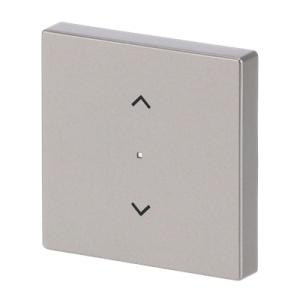 Maska tastera 1/1 Simbol roletne Stainless steel - Img 2