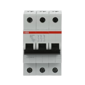 SH203-B6, Tropolni automatski osigurač 6A, B karakteristika, 6kA, tip SH