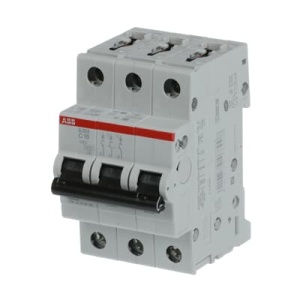 S203-C16, Tropolni automatski osigurač 16A, C karakteristika, Icn=6kA, Icu=10kA - Img 2