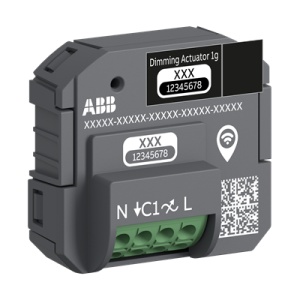 Dimming Actuator 1-fold 230 V AC free@home wireless - Img 3