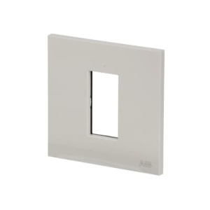 N2171 BL Frame 1-gang / 1-module- White ABB - Img 2