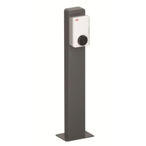TAC pedestal single-wallbox Free-standing metal pedestal for 1 Terra AC charger