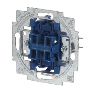 Flush Mounted Inserts Single push button Intermediate switch 10 A - Img 2