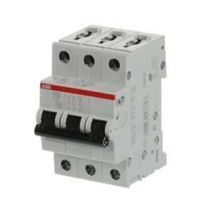 S203-C10, Tropolni automatski osigurač 10A, C karakteristika, Icn=6kA, Icu=10kA - Img 2
