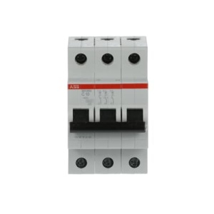 SH203-C10, Tropolni automatski osigurač 10A, C karakteristika, 6kA, tip SH