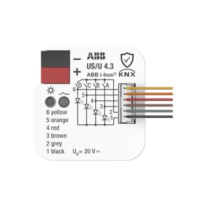 KNX US/U 4.3 Binarni ulaz za montažu u doznu sa 4 ulaza