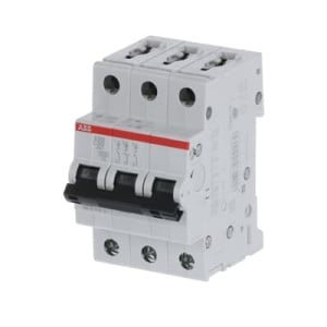 S203-C50, Tropolni automatski osigurač 50A, C karakteristika, Icn=6kA, Icu=10kA - Img 2