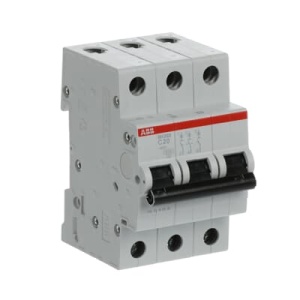 SH203-C20, Tropolni automatski osigurač 20A, C karakteristika, 6kA, tip SH - Img 3