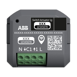 Switch Actuator Wireless 230 V AC free@home wireless
