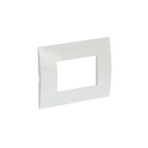 Cover plate, 3 modules, WHITE - Img 3
