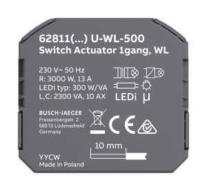 Switch Actuator Wireless 230 V AC free@home wireless - Img 4