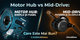 Motor Hub vs Mid-Drive: Care Este Mai Bun pentru E-Bike? | All4eBikes