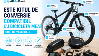Este Kitul de Conversie Compatibil cu Bicicleta Mea? Ghid de Verificare