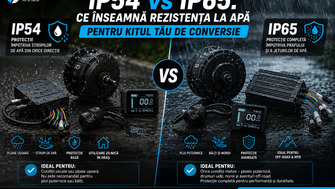 IP54 vs IP65: Ce Inseamna Rezistenta la Apa pentru Kitul Tau de Conversie