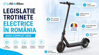 Legislatie Trotinete Electrice in Romania: Ghid Complet 2026