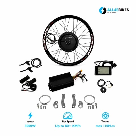 3000W Kit Conversie Bicicleta Electrica MTX